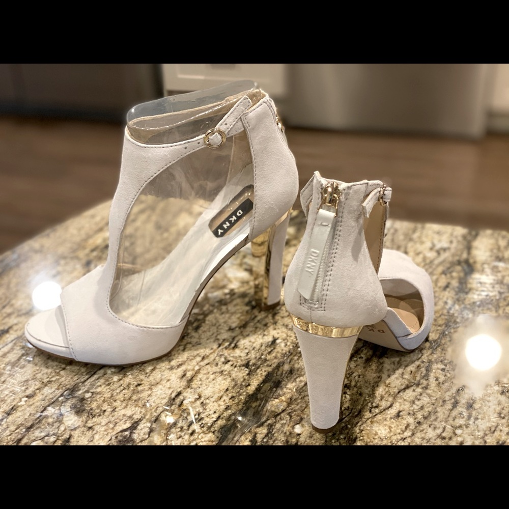 DKNY Ankle Strap Heels